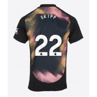 Dres Leicester City Oliver Skipp #22 Gostujuci 2024-25 Kratak Rukav